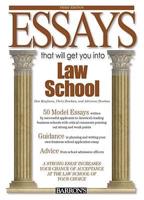 Essays That Will Get You Into Law School