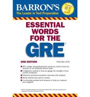 Essential Words for the GRE