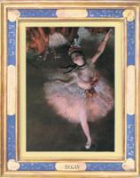 Dancer on Stage by Edgar Degas