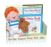 The Potty Book, Movie, and Doll Package for Boys