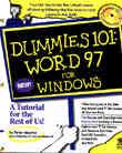 Dummies 101. Word 97 for Windows