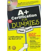 A+ Certification For Dummies Flash Cards