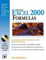 Microsoft Excel 2000 Formulas