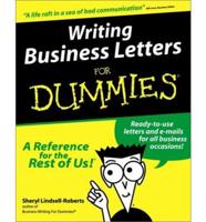 Writing Business Letters for Dummies