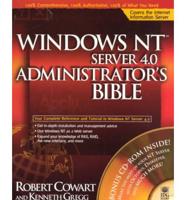 Windows NT Server 4.0 Administrator's Bible
