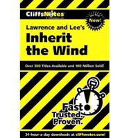 CliffsNotes Lawrence and Lee's Inherit the Wind