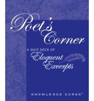 Poet's Corner. Knowledge Cards
