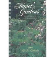 Monet's Gardens Calendar 2004