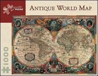 Puzzle-Antique World Map