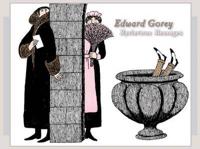 Mysterious Messages by Edward Gorey Boxed Notecards