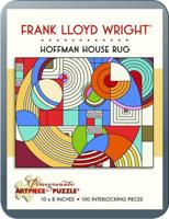 100 Piece Tin Puzzle Frank Lloyd Wright/Hoffman Rug