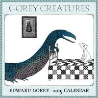 Gorey/Gorey Creatures 2015 Mini Wall Calendar