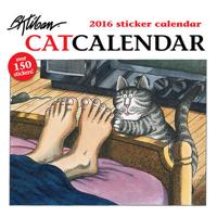 Kliban/Catcalendar 2016 Sticker Calendar