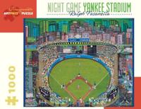 Ralph Fasanella Night GameuYankee Stadium 1000-Piece Jigsaw Puzzle