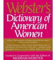 Webster's Dictionary of American Women