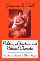 Politics, Literature, and National Character