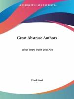 Great Abstruse Authors
