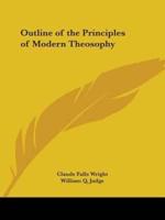 Outline of the Principles of Modern Theosophy