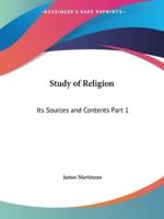 Study of Religion