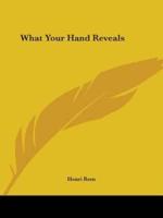 What Your Hand Reveals