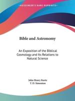 Bible and Astronomy