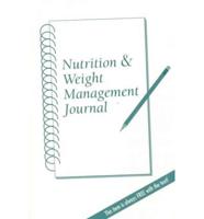 Nutrition and Weight Management Journal for Fit and Well