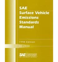Surface Vehicle Emissions Standards Manual