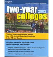 2 Year Colleges 2003