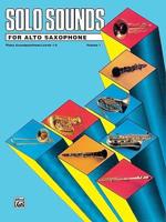 SOLO SOUNDS FOR ALTO SAXOPHONE