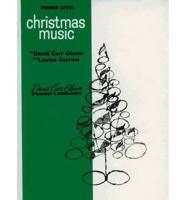 David Carr Glover Piano Library Christmas Music Primer Pa