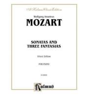 Sonatas and Three Fantasias