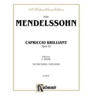 Mendelssohn Capriccio Brillante 2P4H