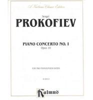 Sergei Prokofiev Piano Concerto #1 2P4H