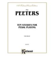 Peeters 10 Studies for Pedal