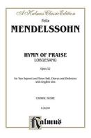 Hymn of Praise: Satb with Sst Soli (Orch.) (English Language Edition)