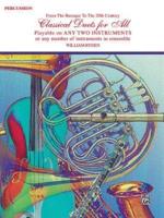 Classical Duets for All Percussion
