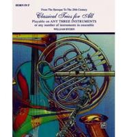 Classical Trios for All Horn in F