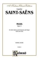 MASS FOR VOICES OP4 VOCAL SCORE