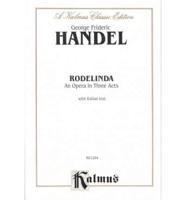 HANDEL RODELINDA 1725 MS