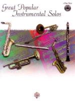 Great Popular Instrumental Solos. Alto Sax
