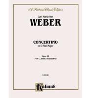 Concertino for Clarinet in A-Flat Major, Op. 26 (Orch.)