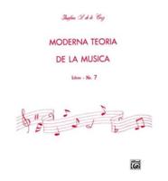 Moderna Teoria De LA Musica, Libro 7
