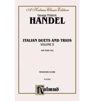 HANDEL ITAL DUETS TRIOS ED 2
