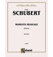 Schubert Moments Musicaux Op 94