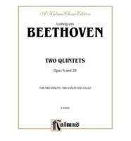 Ludwig Van Beethoven Two Quintets