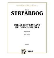 Twelve Very Easy and Melodious Studies