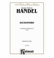 HANDEL ALESSANDRO 1726 MS
