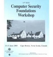 14th Computer Security Foundations Workshop (Csfw-14 2001)