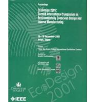 Second International Symposium on Environmentally Conscious Design and Inverse Manufacturing