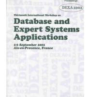 2002 Database & Expert System Applicatins(Dexa)